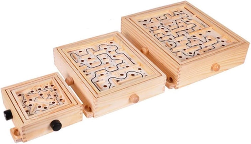 لعبة المتاهة هاناباس للكرة الدوارة لغز المتاهة للأطفال أزرق - Image 1